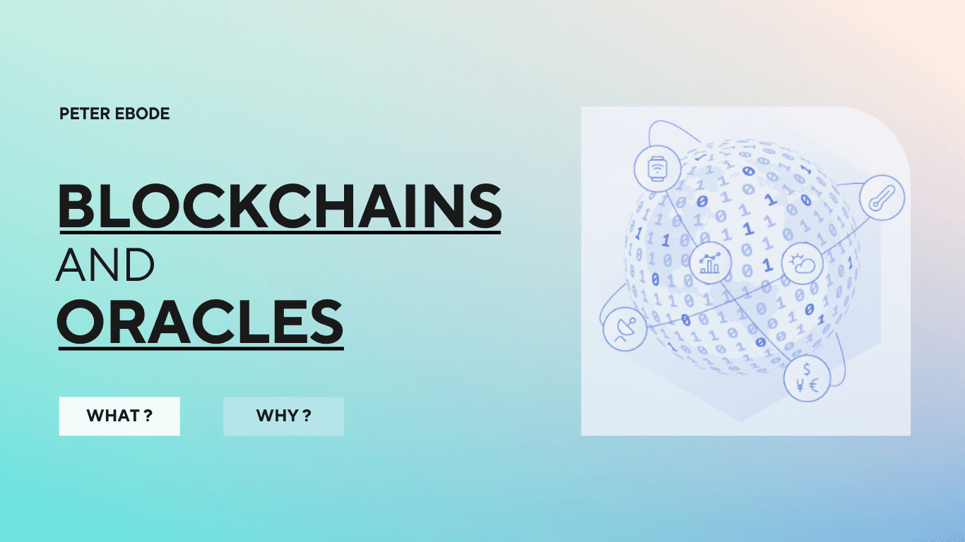 Blockchains and Oracles